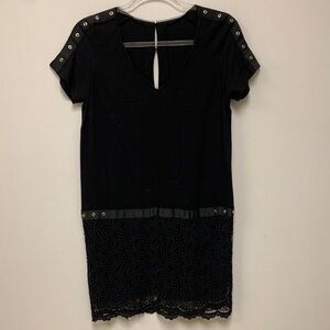 Kookai Black Lace Shift • Sz 38 (Sz 6)